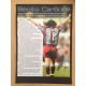 Signed picture of Benito Carbone the former ASTON VILLA footballer.